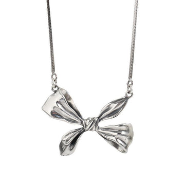 Best Gift Ideas - Elegant Vintage Creative Sweet Big Bowknot Clavicle Chain Necklace - The Jewellery Supermarket